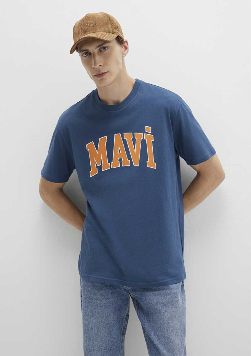 Mavi Logo Erkek Tişört 0611711-90609 - 1