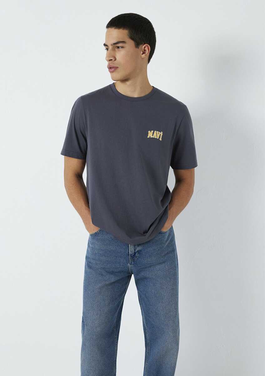 Mavi Logo Erkek Tişört 0611714-70101 - Mavi (1)