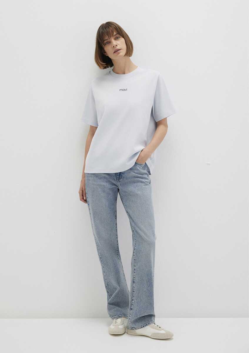 Mavi Logo Kadın Tişört 1612829-89201 - 2