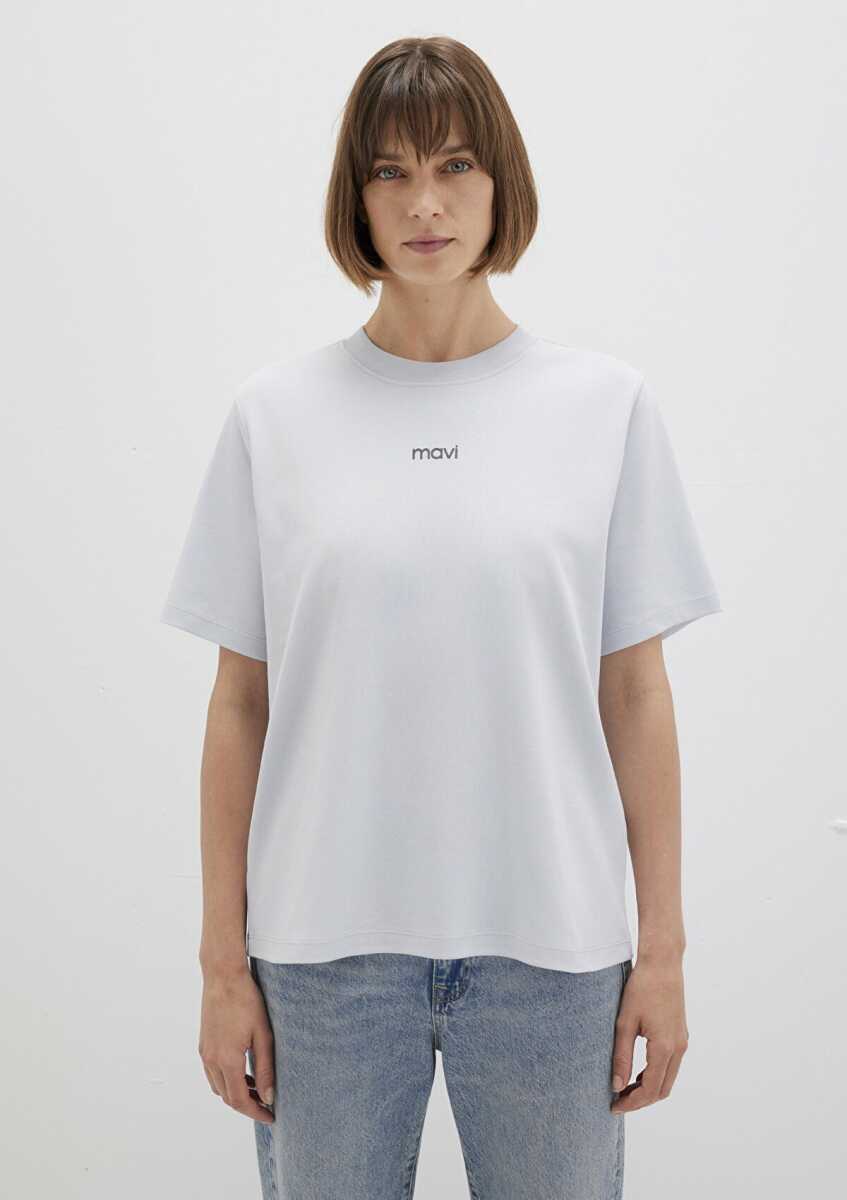Mavi Logo Kadın Tişört 1612829-89201 - 4