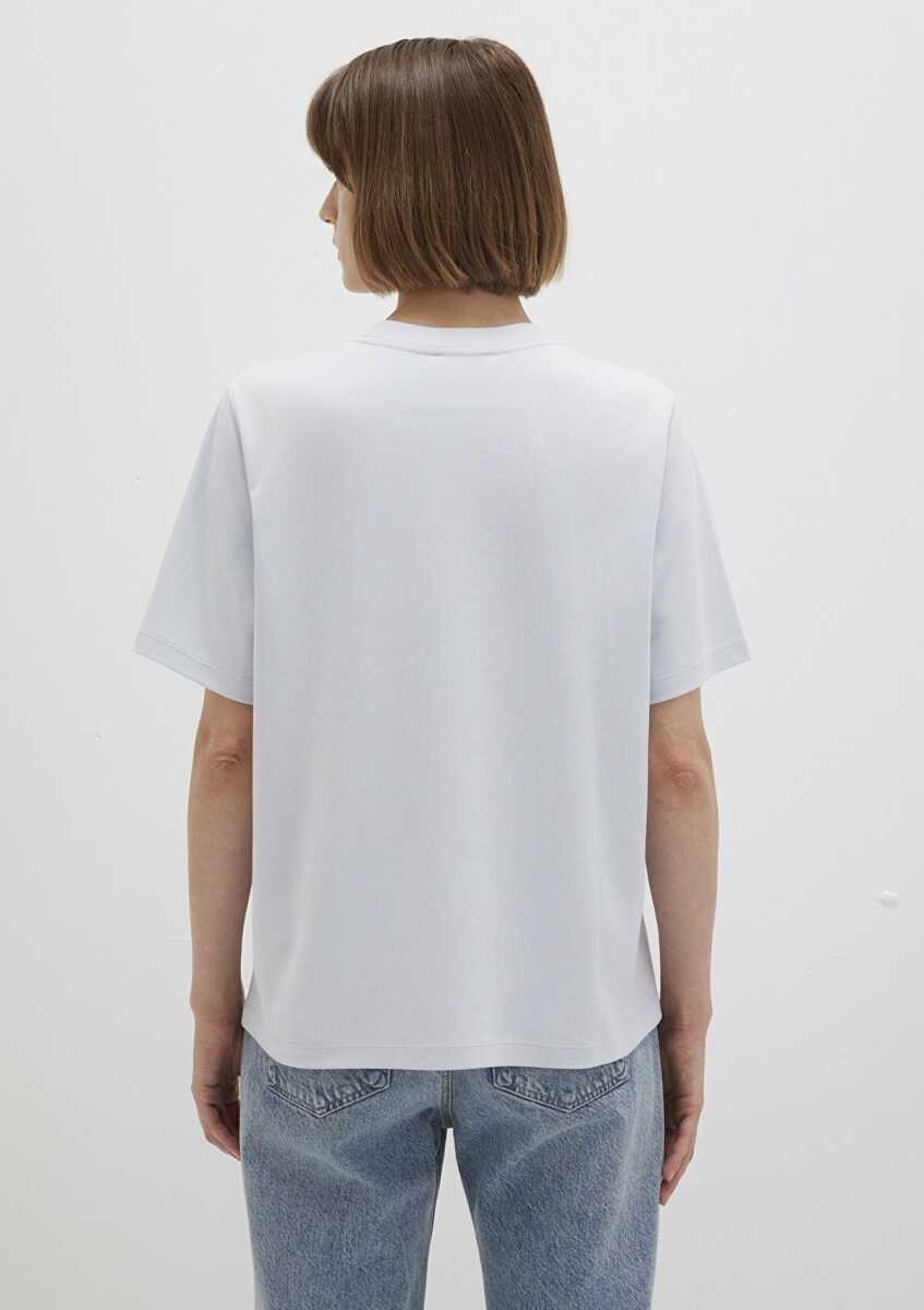 Mavi Logo Kadın Tişört 1612829-89201 - 5