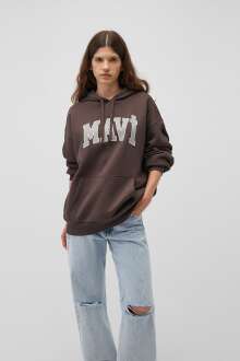 Mavi Logo Kapişonlu Kadın Sweat 1600361-70222 
