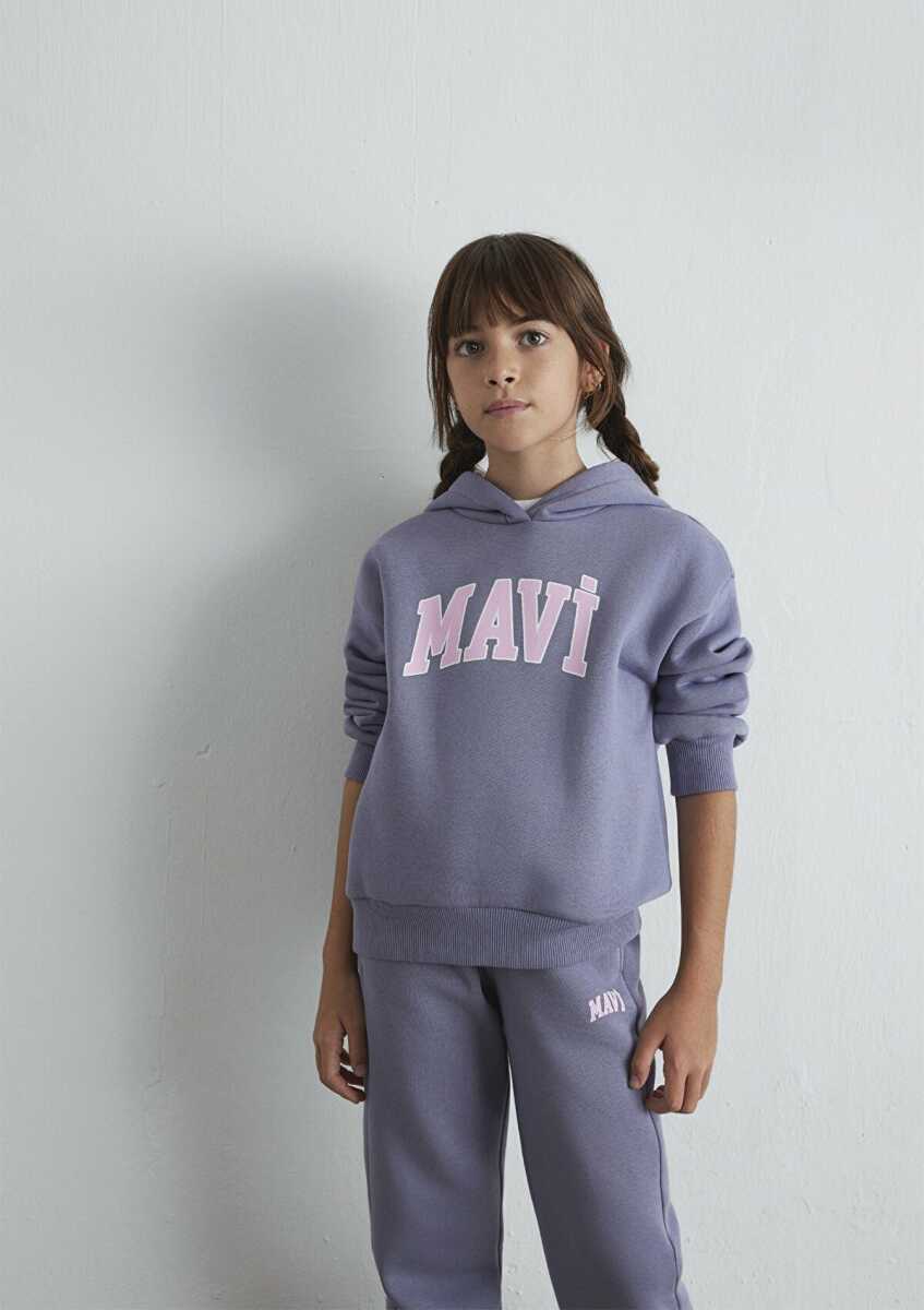 Mavi Logo Loose Fit Çocuk Sweat 7610035-88095