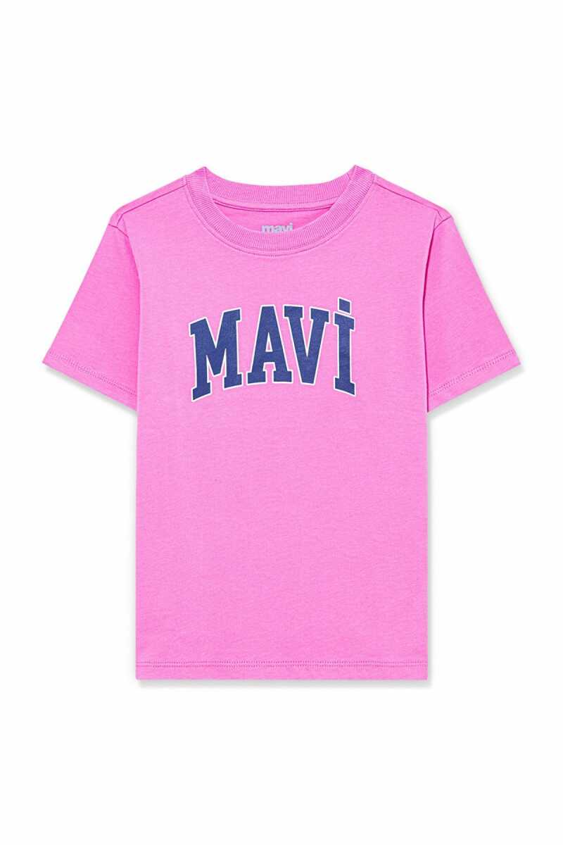 Mavi Logo Tatlı Pembe Çocuk Tişört 7610109-71033 - 3