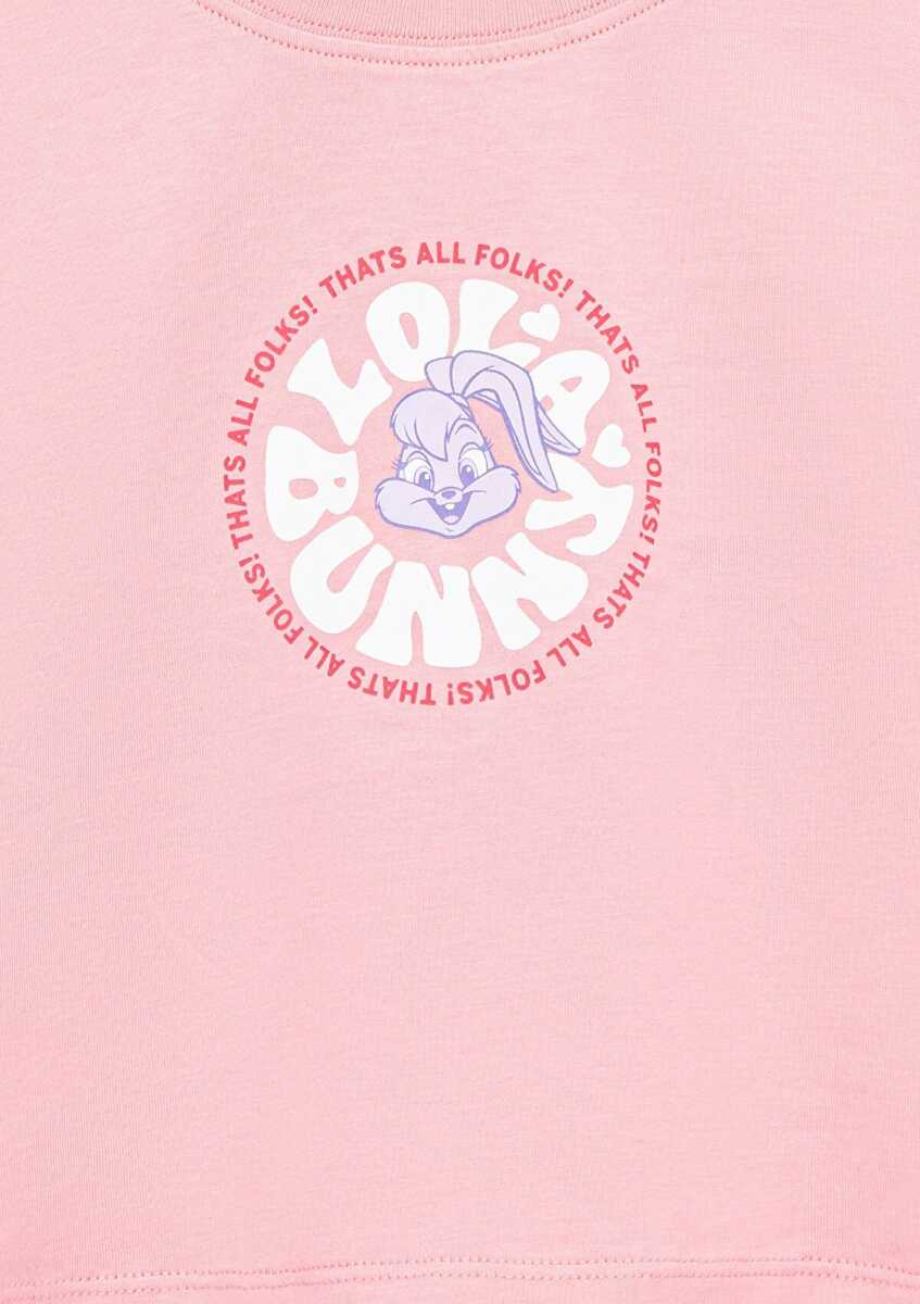 Mavi Lola Bunny Baskılı Çocuk Tişört 7610290-71027 - 5