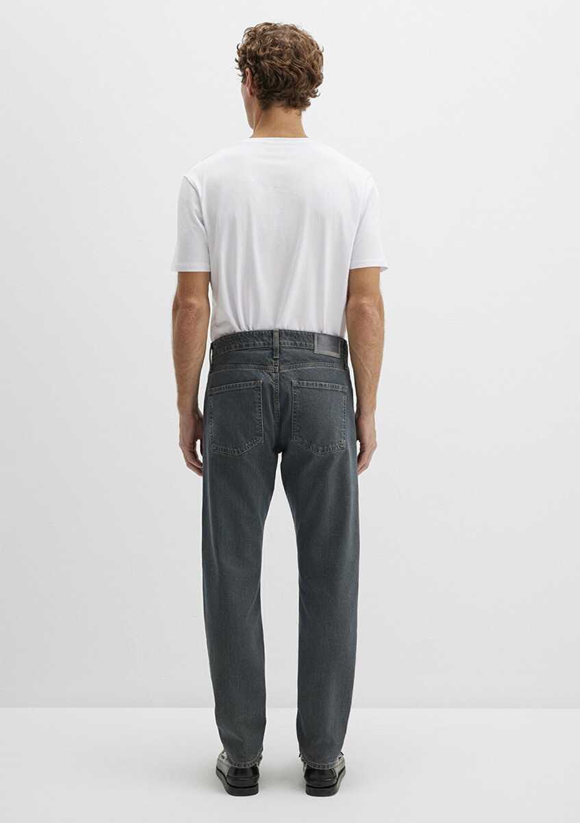 Mavi London Classic Denim Koyu Mavi Puslu Erkek Jean Pantolon 0010172-90643 - 4