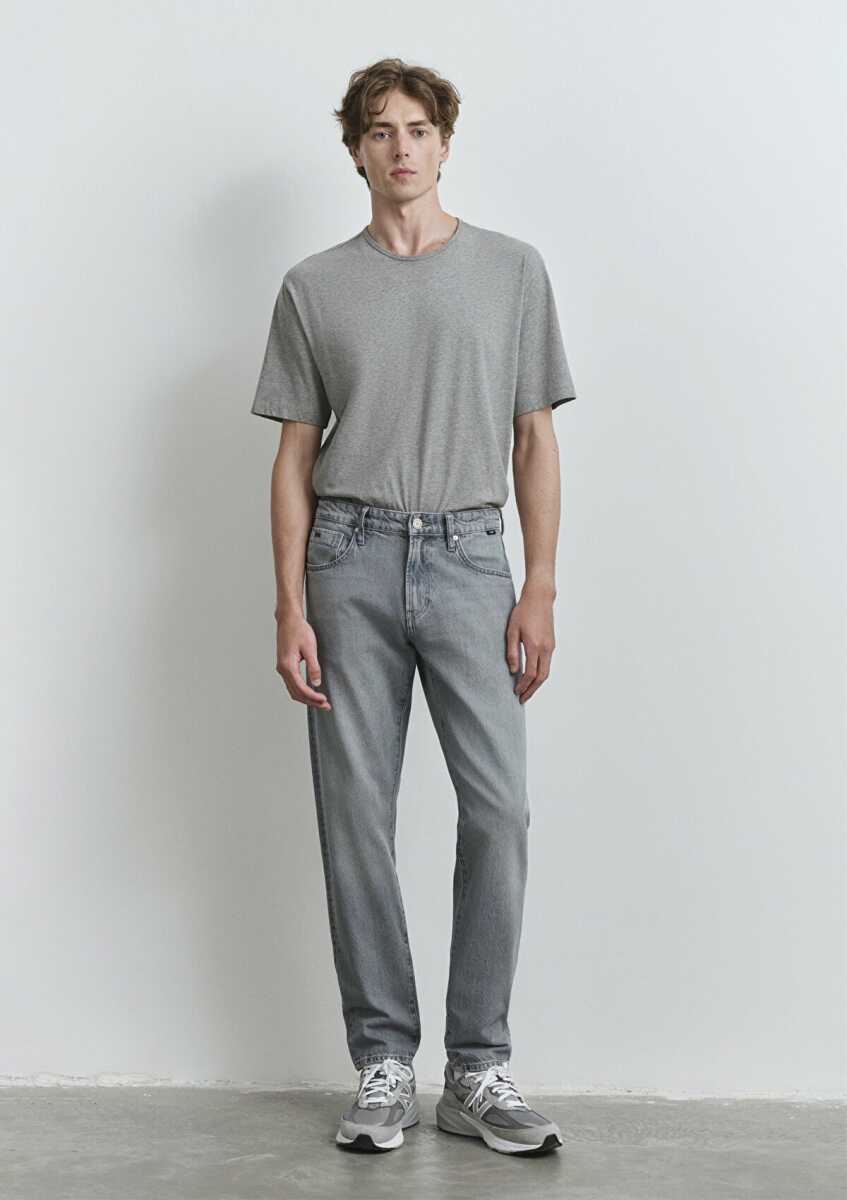 Mavi London İce Grey Classic Denim Tapered Normal Bel Daralan Paça Erkek Jean Pantolon 0010172-89658 - 1