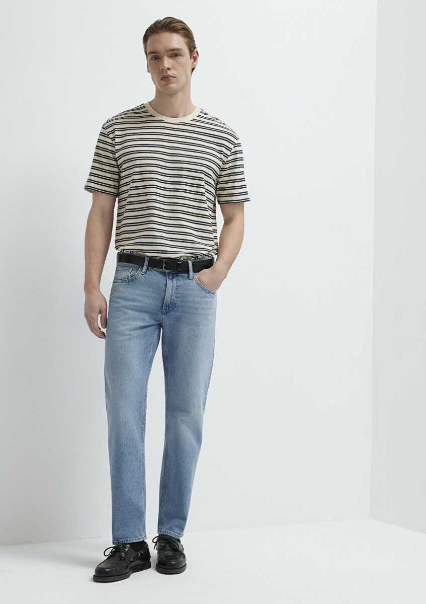Mavi London Street Vintage Indigo Mavisi Taperet Fit Erkek Jean Pantolon 0010172-A1718 - 2