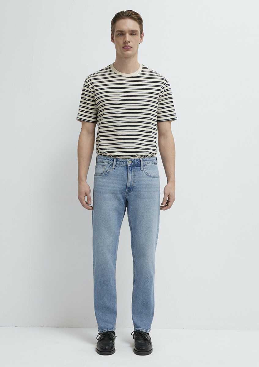 Mavi London Street Vintage Indigo Mavisi Taperet Fit Erkek Jean Pantolon 0010172-A1718 - 4