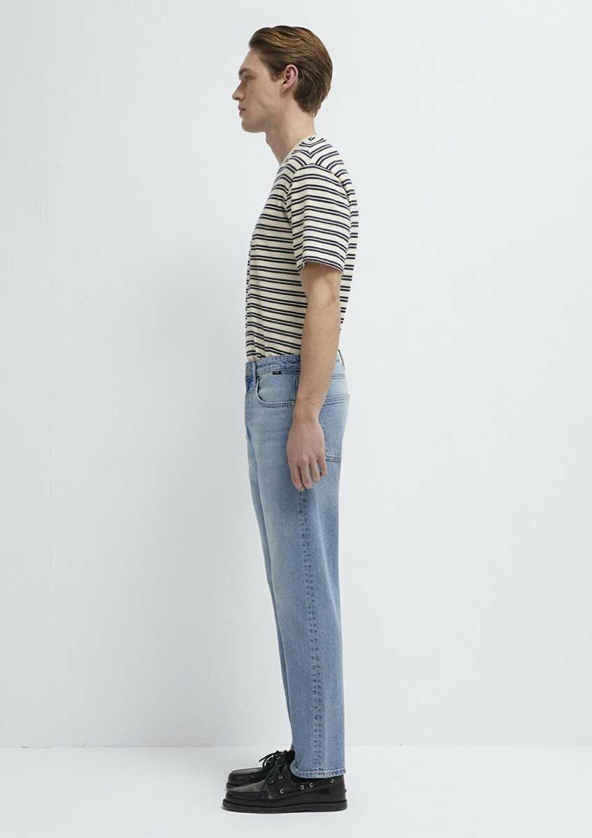 Mavi London Street Vintage Indigo Mavisi Taperet Fit Erkek Jean Pantolon 0010172-A1718 - 5