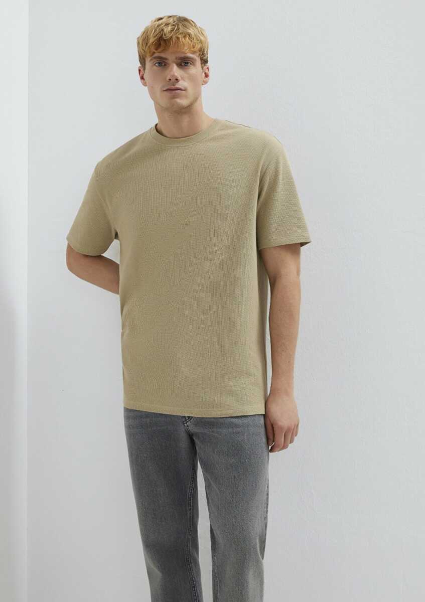 Mavi Loose Fit Erkek Tişört 0613153-70204 - Mavi (1)