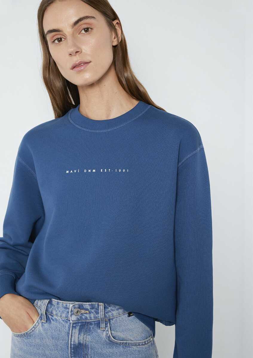 Mavi Loose Fit Kadın Sweatshirt 1S10525-70760 - Mavi