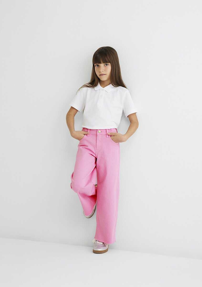 Mavi Lori 90 lar Pembe Çocuk Jean Pantolon 7010036-86707