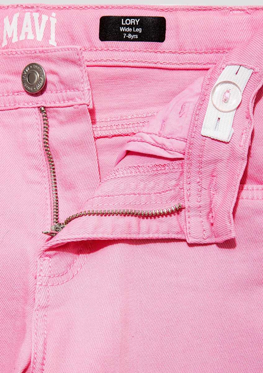 Mavi Lori 90 lar Pembe Çocuk Jean Pantolon 7010036-86707 - 5