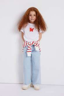 Mavi Lorı Bleached Çocuk Jean 7010036-84473 