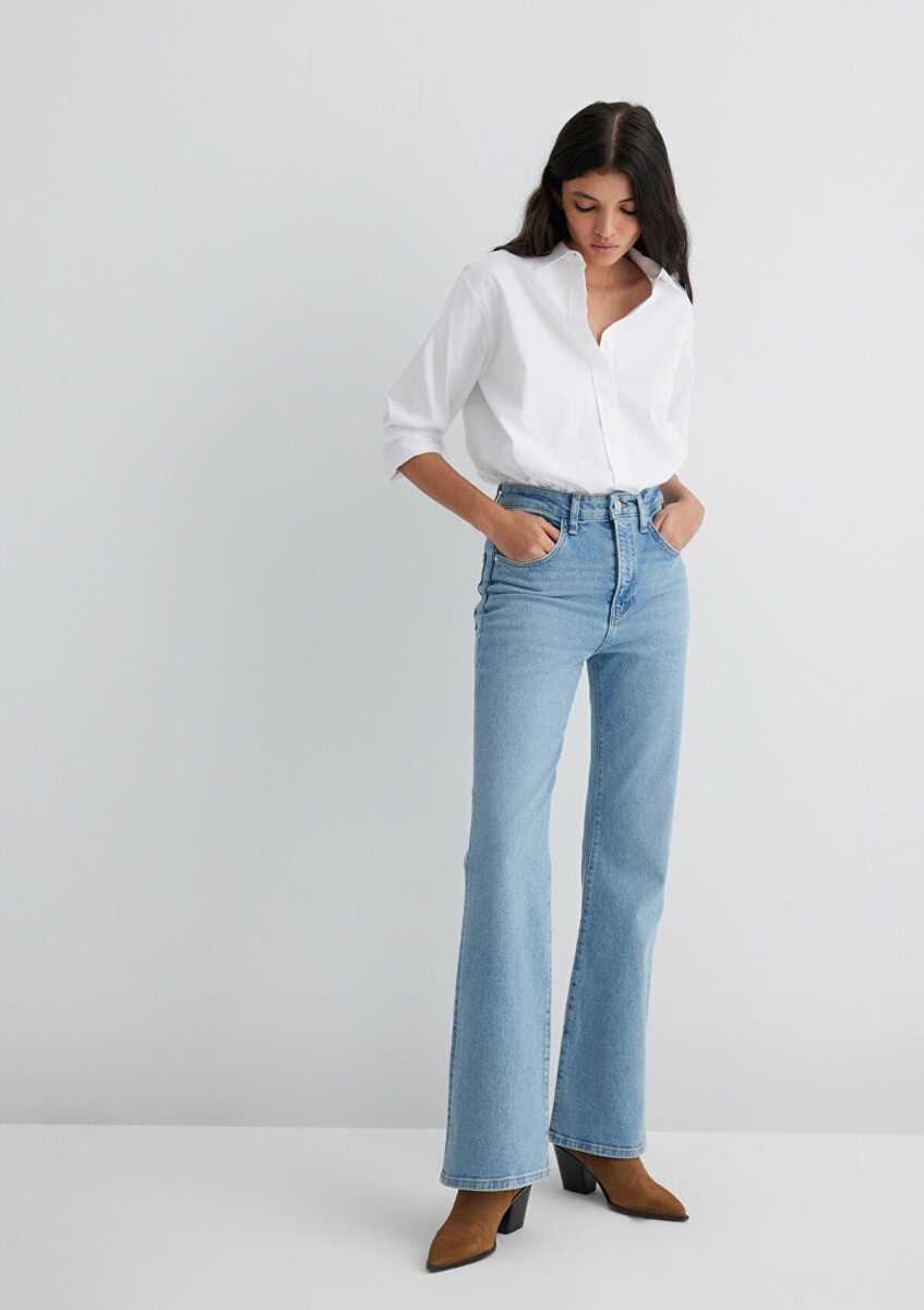 Mavi Los Angeles Lt Blue Premium Flare Bootcut Yüksek Bel İspanyol Paça Kadın Jean Pantolon 1010349-90442 - 2