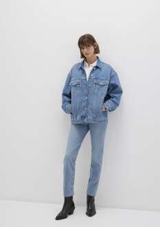 Mavi Luna 90lar Indigo Mavisi Kadın Jean Ceket 1110177-90545 