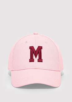 Mavi M Logo Nakışlı Pembe Şapka 1912255-17865 