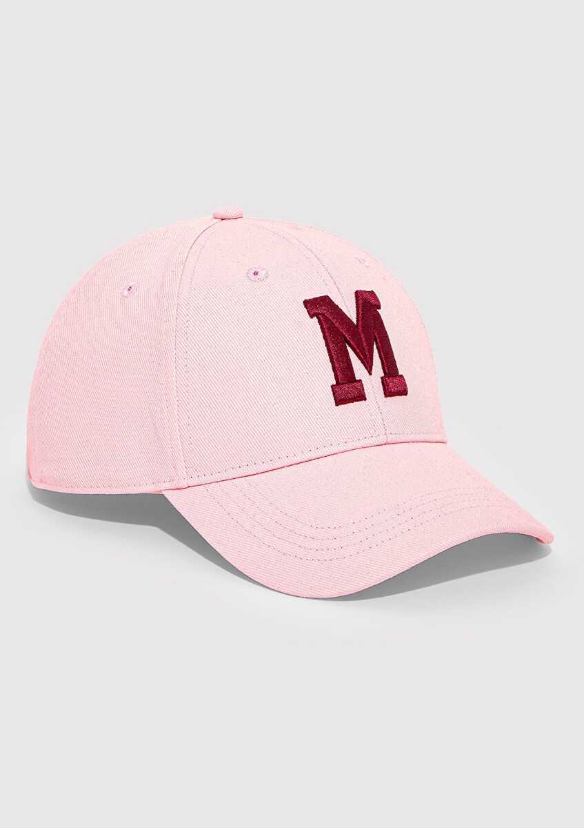 Mavi M Logo Nakışlı Pembe Şapka 1912255-17865 (1)