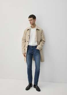 Mavi Marcus Lux Black İndigo Mavisi Slim Straight Normal Bel Daralan Paça Erkek Jean Pantolon 0035189349