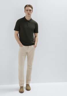 Mavi Marcus Mavi Black Bej Gabardin Erkek  Pantolon 00351A2795 