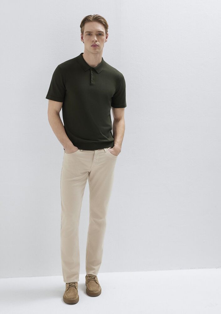 Mavi Marcus Mavi Black Bej Gabardin Erkek  Pantolon 00351A2795