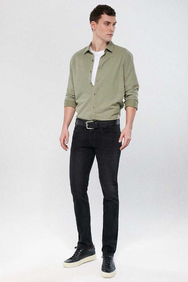 Mavi Marcus Smoke Mavi Black Erkek Jean 0035184332 - 1
