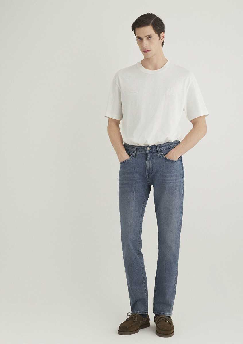 Mavi Marcus Smokey Blue Mavi Premium Erkek Jean Pantolon 0035189282 - 1