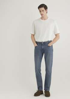 Mavi Marcus Smokey Blue Mavi Premium Erkek Jean Pantolon 0035189282