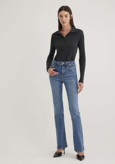 Mavi Marıa Mid Blue Gold Premium Kadın Jean 101225-89220 