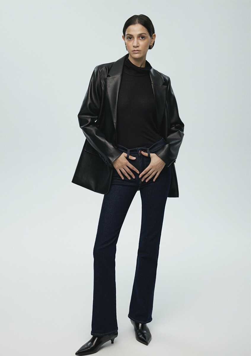 Mavi Marıa Rinse Gold Icon Kadın Jean Pantlon 101225-83035 - Mavi (1)