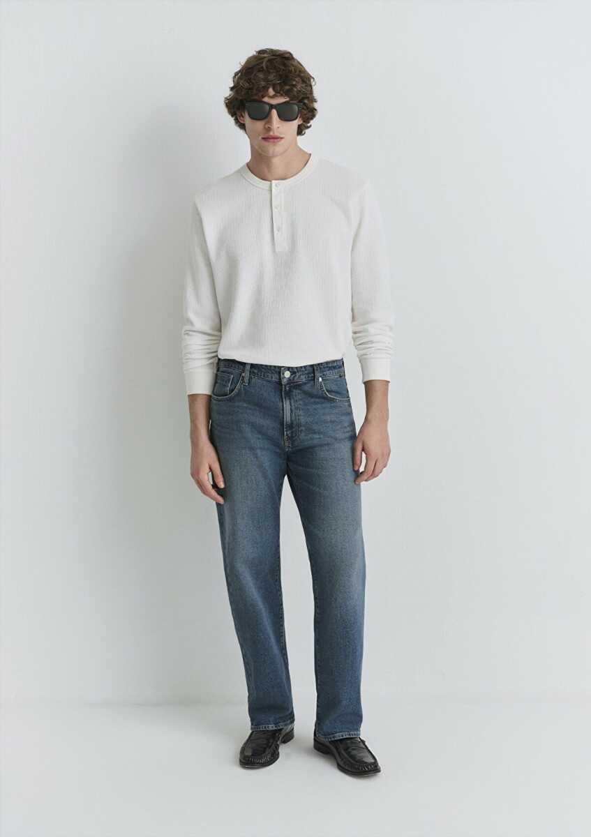 Mavi Marlon Foggy Blue Classic Denim Mavi Erkek Jean Pantolon 0019166-87850 - 1