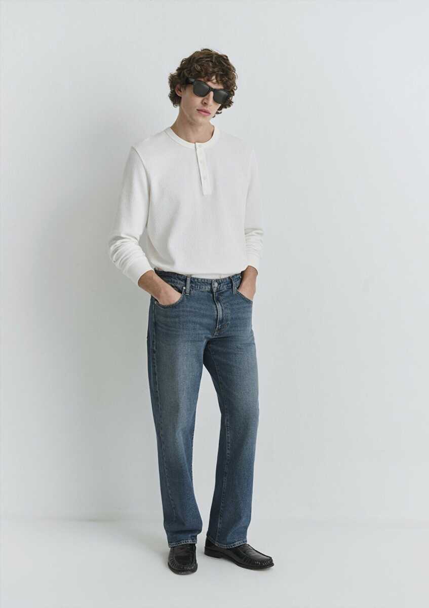 Mavi Marlon Foggy Blue Classic Denim Mavi Erkek Jean Pantolon 0019166-87850 - 2