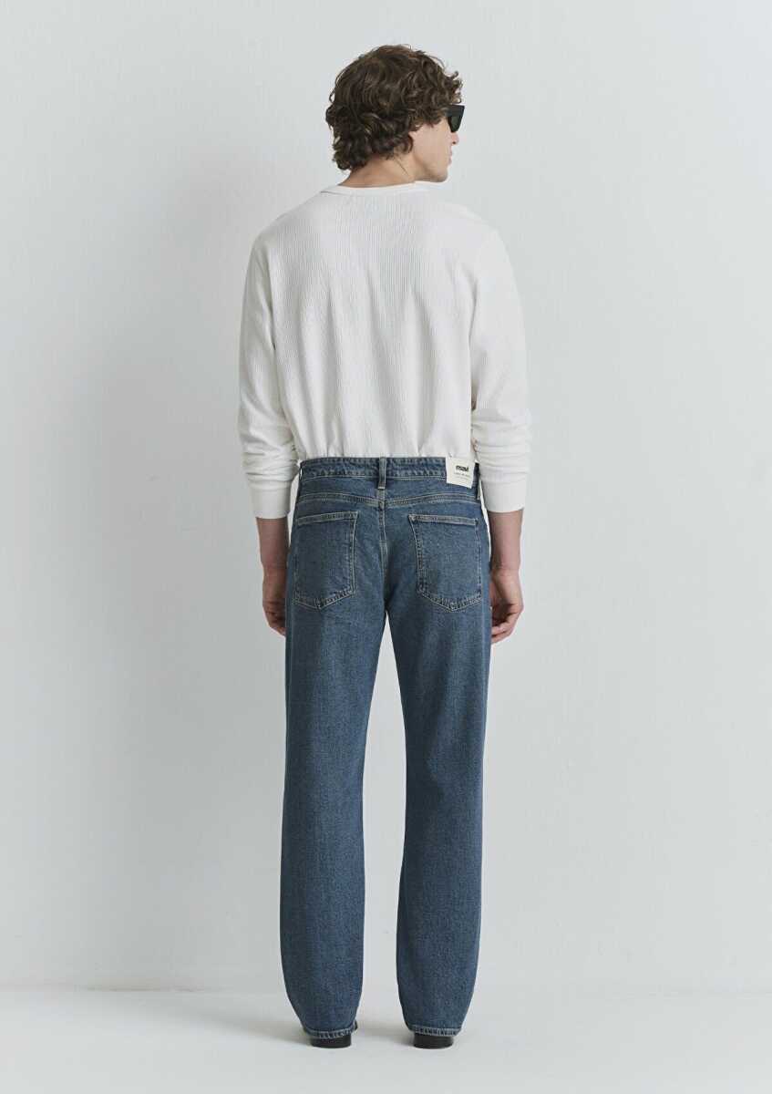 Mavi Marlon Foggy Blue Classic Denim Mavi Erkek Jean Pantolon 0019166-87850 - 4