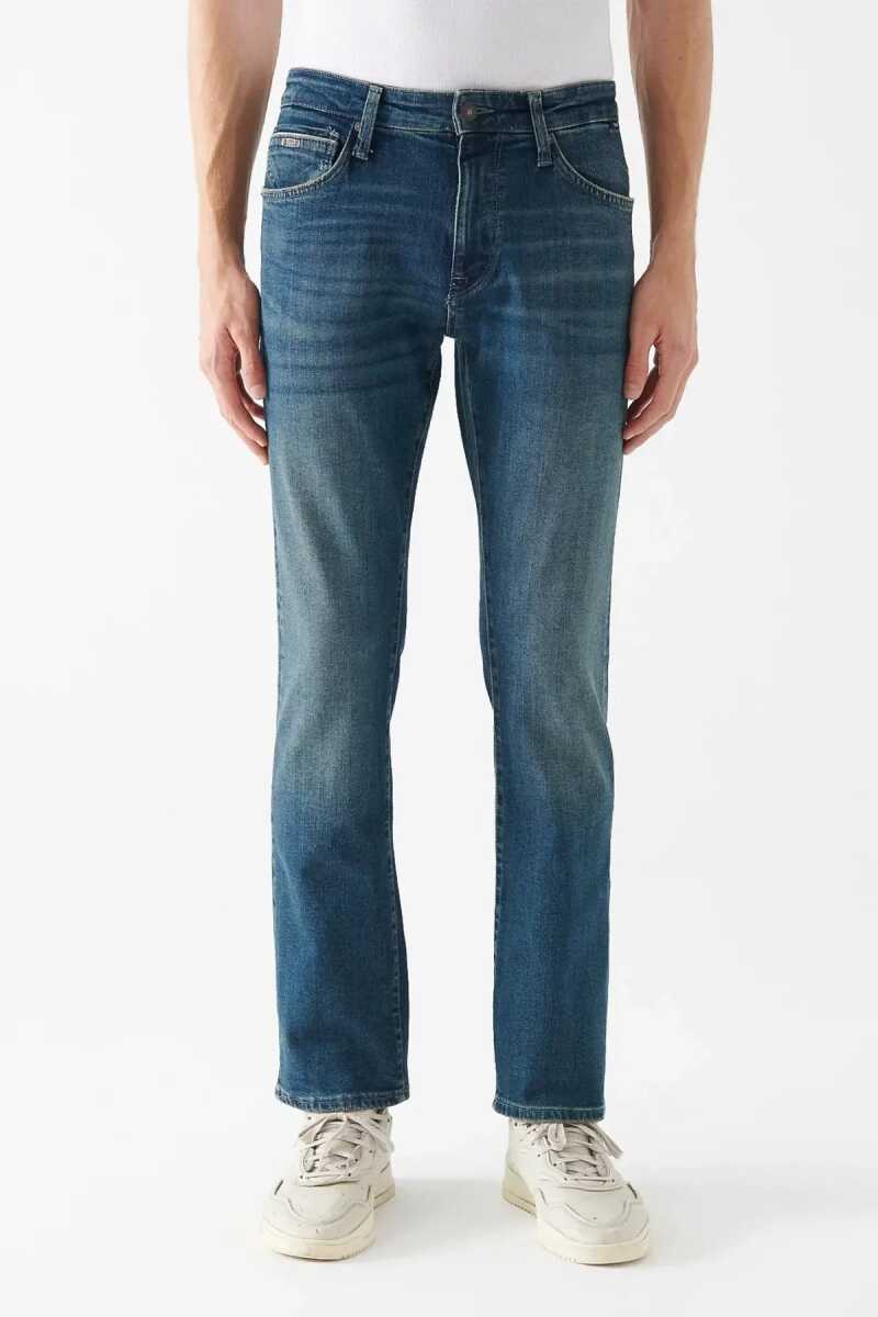 Mavi Martın Dark Used Mavi Black Erkek Jean Pantolon 0037834801 - 4