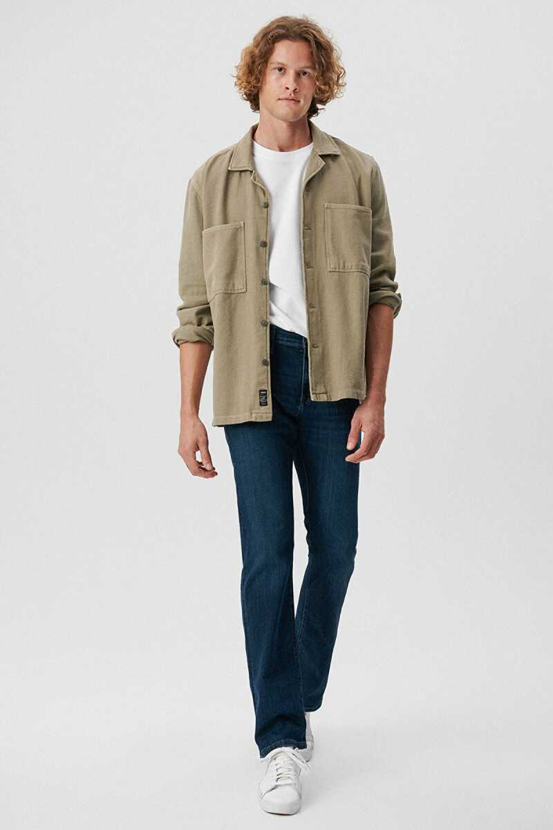 Mavi Martın Deep Brushed Mavi Premium Erkek Jean Pantolon 0037885202 - 3