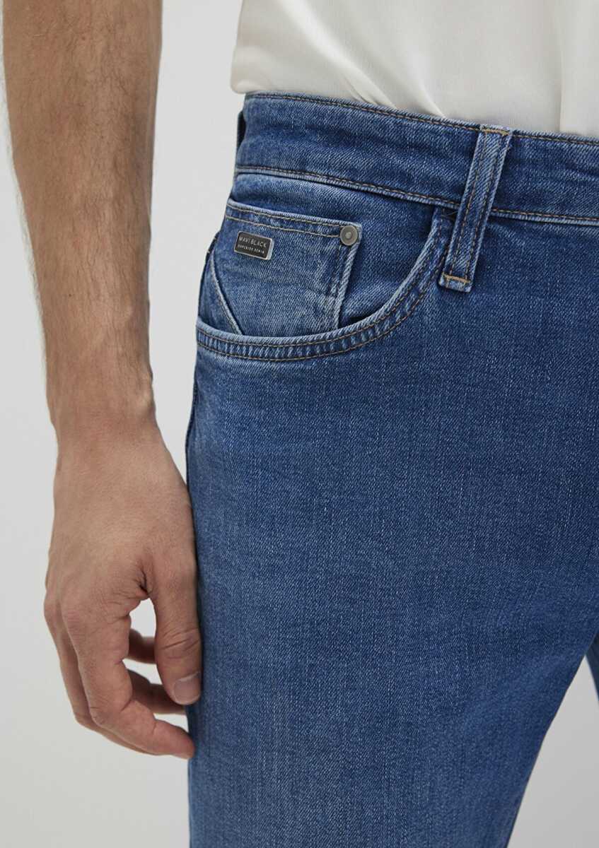 Mavi Martin Mid Used Brushed Mavi Black Erkek Jean Pantolon 0037890660 - 5