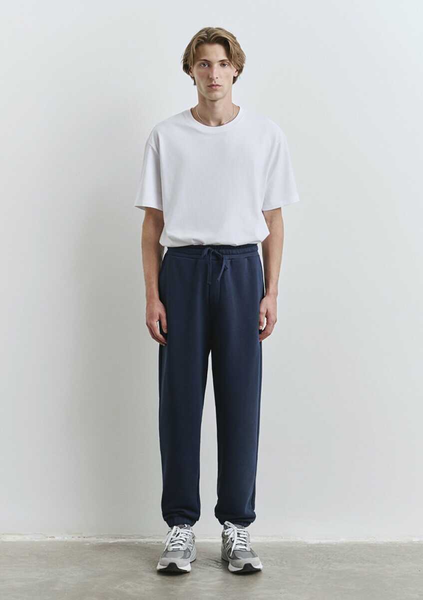 Mavi Mavi Baskılı Lacivert Loose Fit Erkek Eşofman Altı 0010512-70497 - Mavi (1)