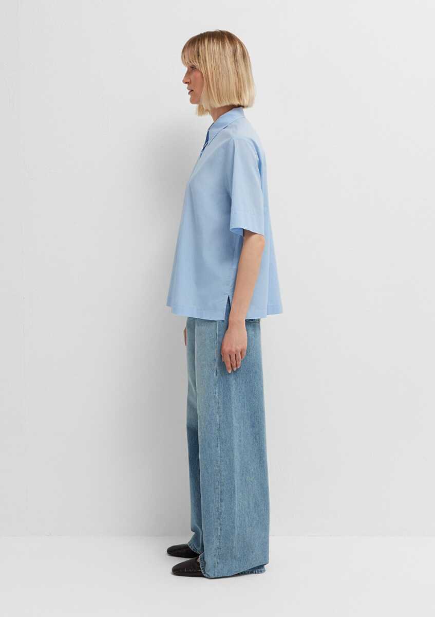 Mavi Mavi Loose Fit Kadın Gömlek 1211615-89506 - 5