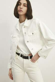 Mavi Megı Off White Mavi Premium Kadın Jean Ceket 1110389-86745 