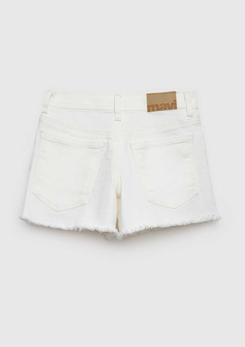 Mavi Melora Mavi Çocuk Jean Şort 7410655-A1606 - 3