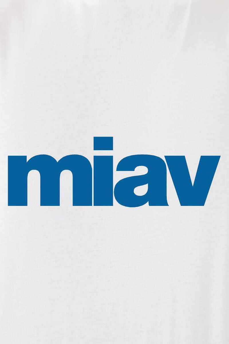 Mavi Miav Baskılı Beyaz Çocuk Tişört 66332620 - 5
