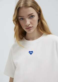 Mavi Miav Baskılı Kadın Tişört 1614093-70057 