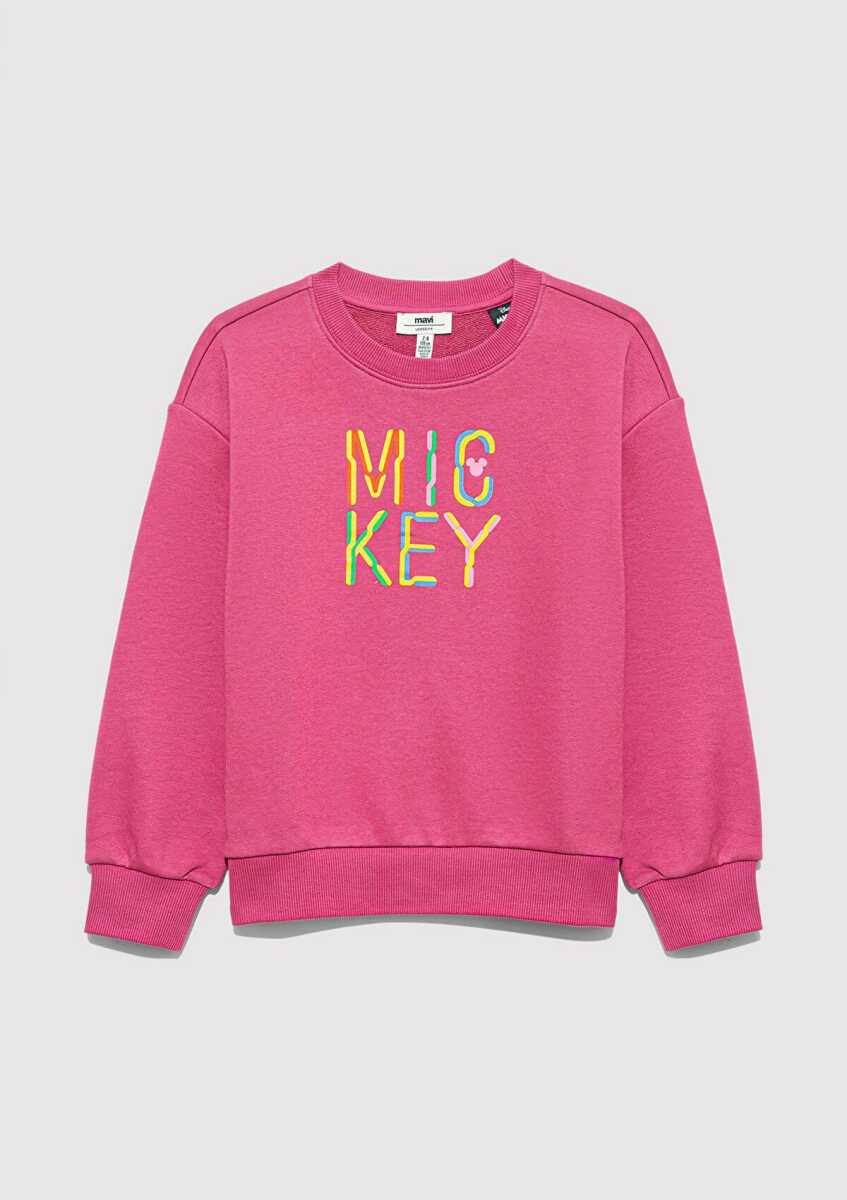 Mavi Mıckey Baskılı Çocuk Sweat 7S10142-71085