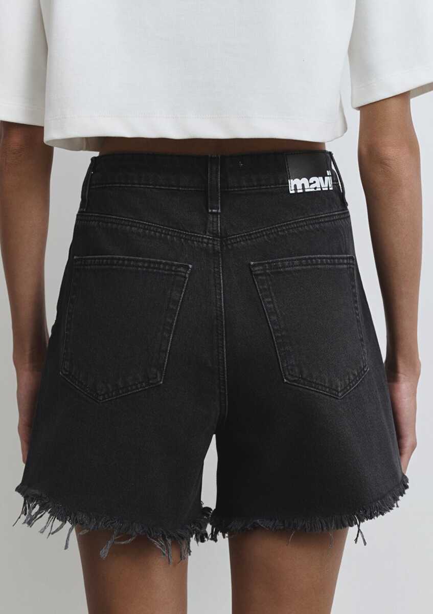 Mavi Mıkkıe Dark Smoke Denım Kadın Jean Şort 1458981230