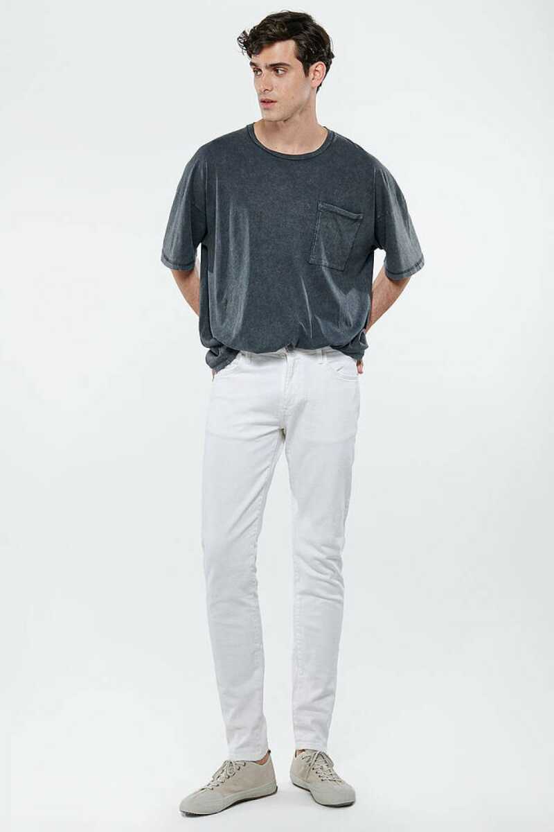 Mavi Mılan Whıte Comford Sreet Erkek Jean Pantolon 0081084558 - 1
