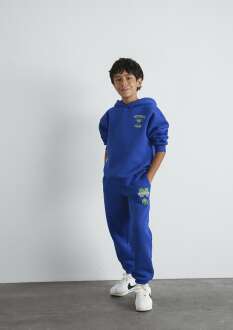 Mavi Mınecraft Baskılı Çocuk Eşofman Altı 6010027-70896 