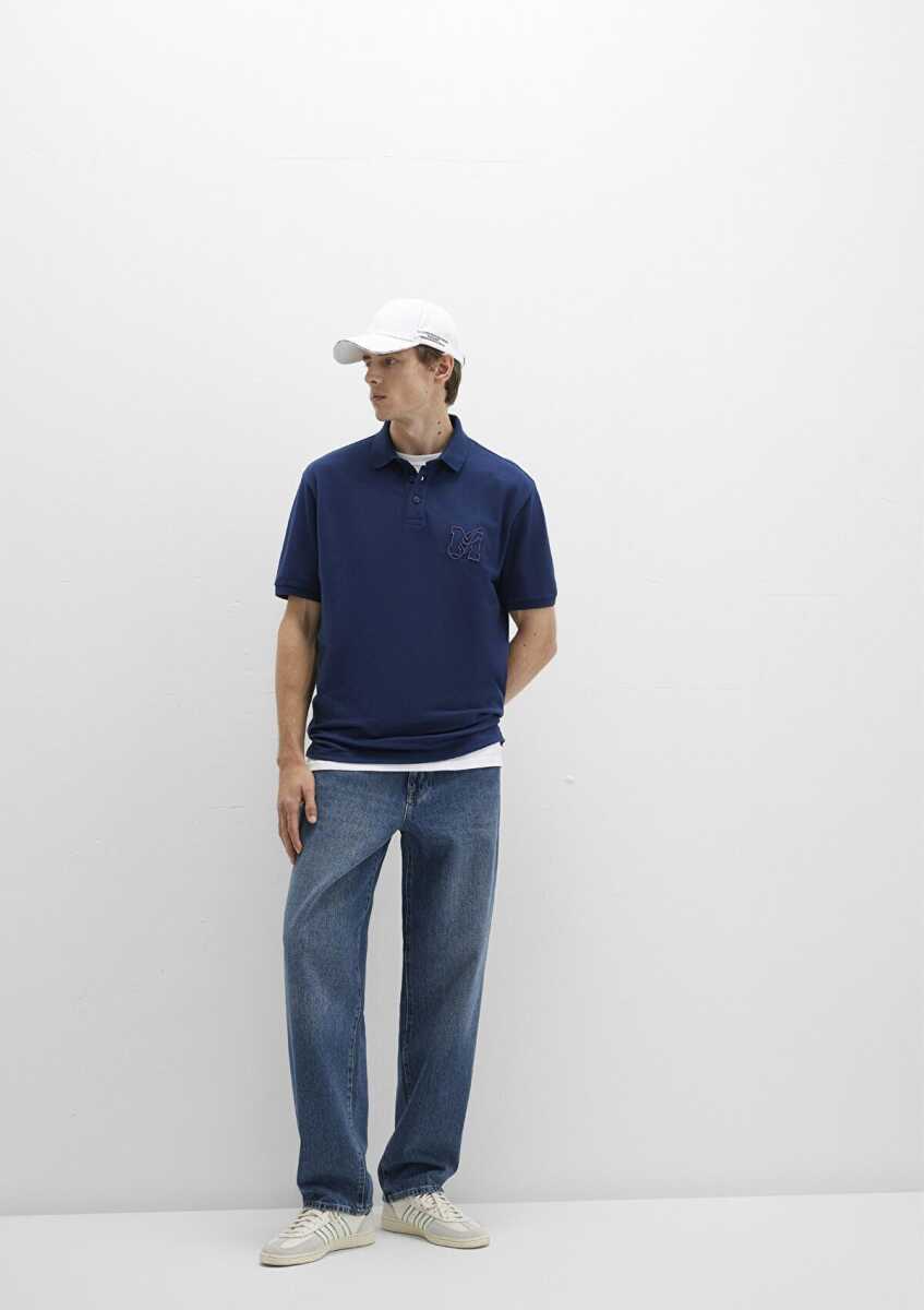 Mavi Mitte Street Puslu Indigo Mavisi Loose Normal BelGeniş Paça Erkek Jean Pantolon 0010101-90629 - 4