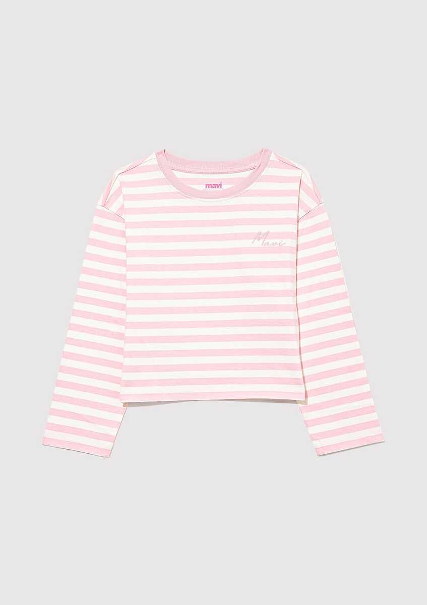 Mavi Mizgili Çocuk Tişört 7610262-89150 - Mavi