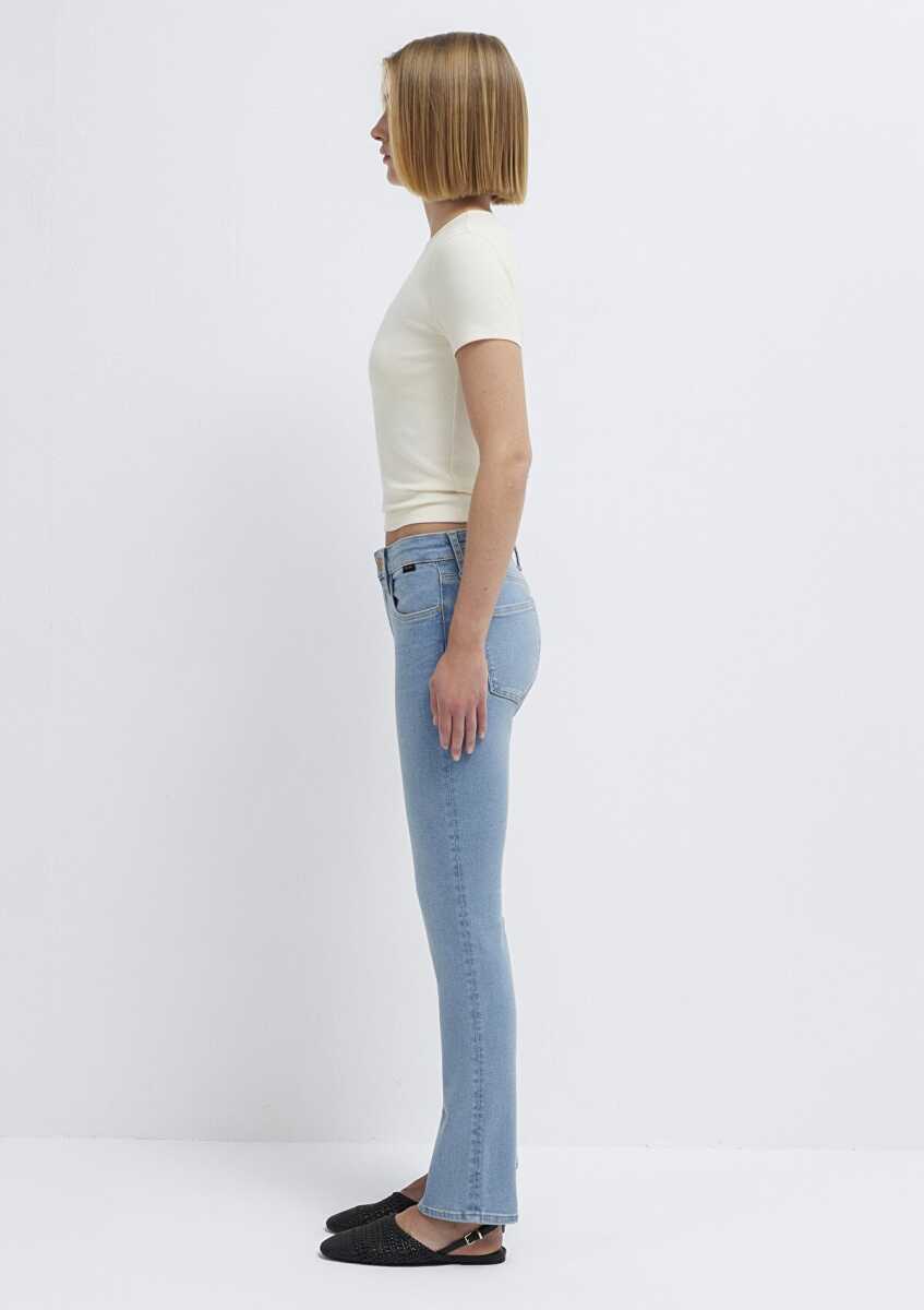 Mavi Mona Gold Premium Vintage Açık Mavi Kadın Jean Pantolon 10497A1551 - 4